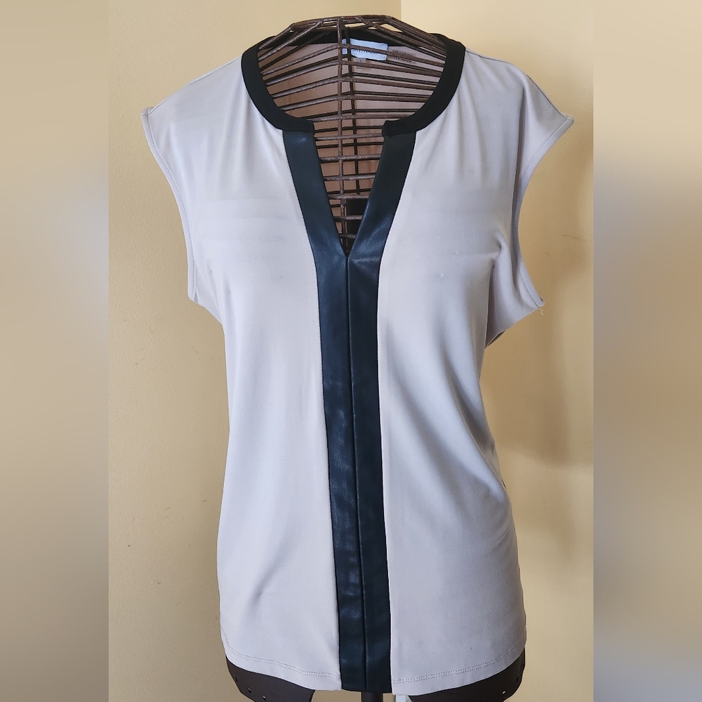 Calvin Clein Sleeveless Blouse